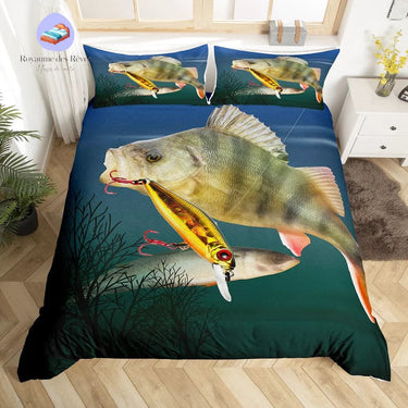 Housse de Couette Pêche au Leurre